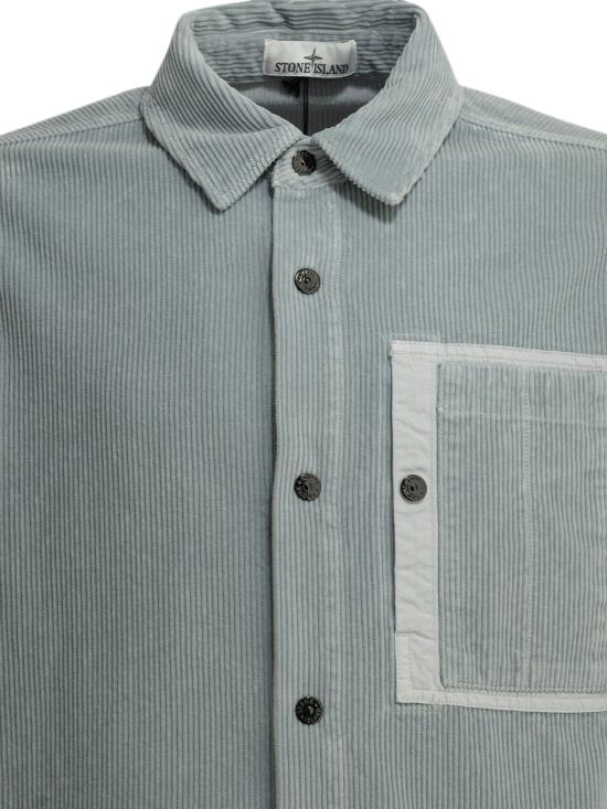 26FW 스톤 아일랜드 긴팔 셔츠 L2S151200016S0212 V0049 ASH GREY - STONE ISLAND