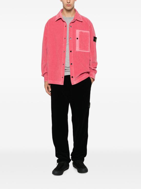 26FW 스톤 아일랜드 긴팔 셔츠 L2S151200016S0212 V0089 GERANIUM - STONE ISLAND