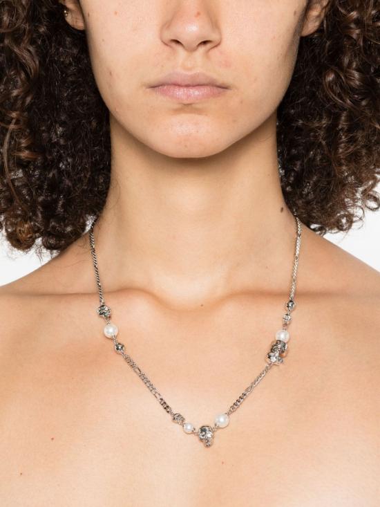 26FW 알렉산더 맥퀸 브레이슬릿 836792J16PA1906 SILVER - ALEXANDER MCQUEEN
