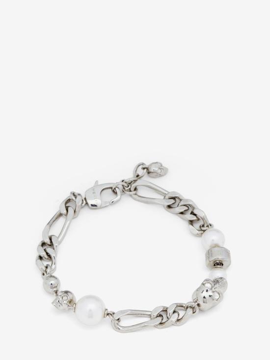 26FW 알렉산더 맥퀸 브레이슬릿 836792J16PA1906 SILVER