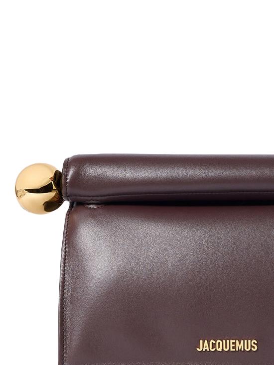26FW 자크뮈스 론드 까레 클러치 BAW00356AC27L14890 BROWN - JACQUEMUS