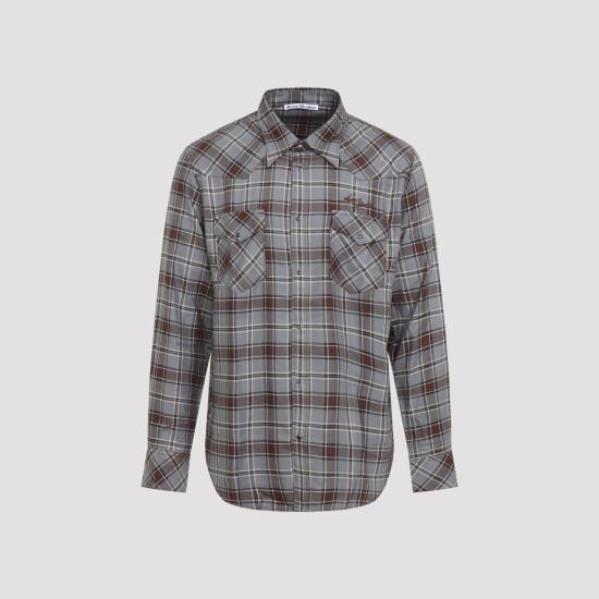 26FW 아크네 스튜디오 긴팔 셔츠 BB0715 BQ9 GREY - ACNE STUDIOS