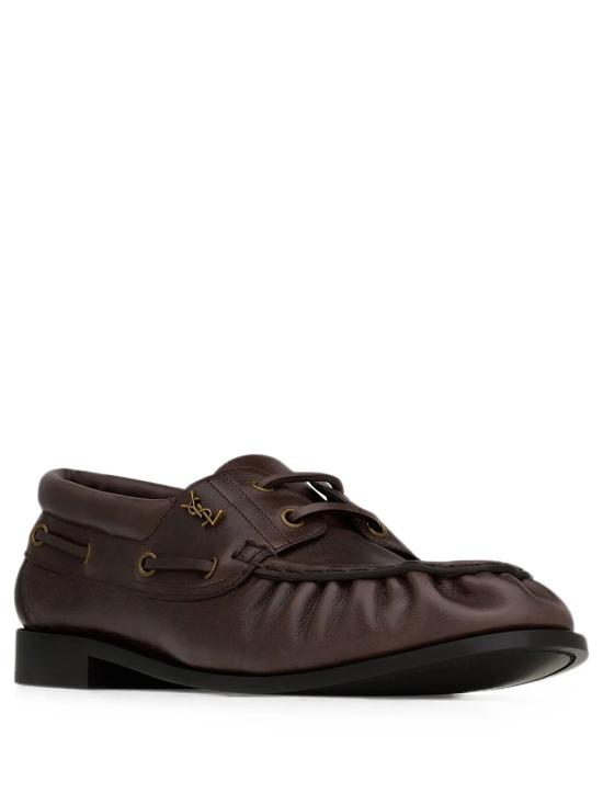 26FW 생로랑 로퍼 A002HL25VAA 2128 BROWN - SAINT LAURENT