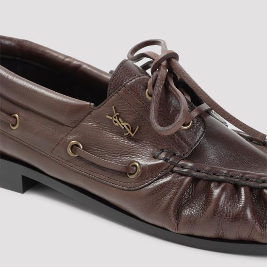 26FW 생로랑 로퍼 A002HL25VAA 2128 BROWN - SAINT LAURENT