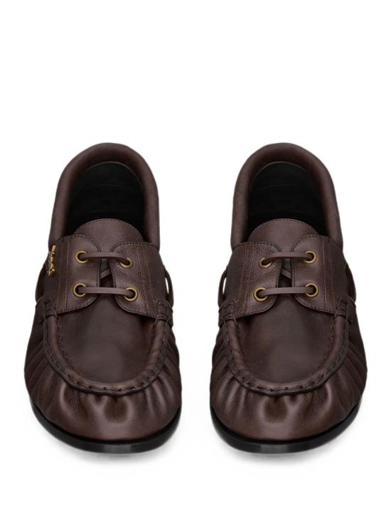 26FW 생로랑 로퍼 A002HL25VAA 2128 BROWN - SAINT LAURENT