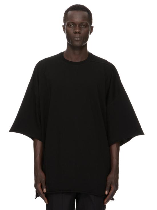 26FW 릭 오웬스 반팔 티셔츠 RU02F4283 JA09 BLACK