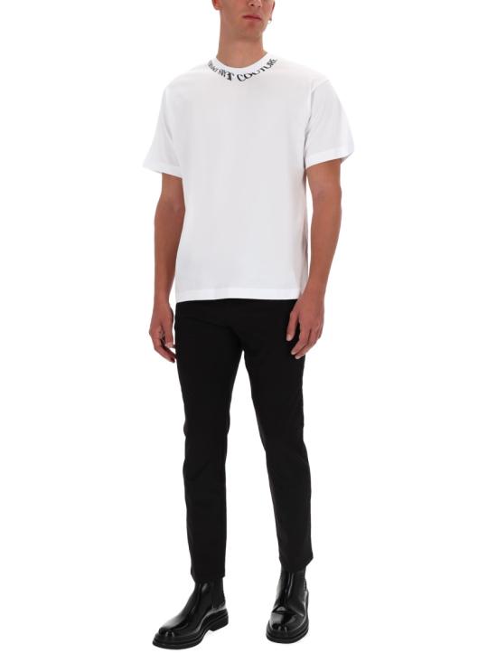  베르사체 반팔 티셔츠 79GAHP03 CJ01P003 WHITE - VERSACE