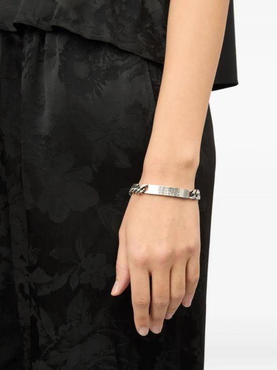  MM6 메종마르지엘라 클래식 체인 브레이슬릿 SM6UY0049 SV0235954 SILVER - MM6 MAISON MARGIELA