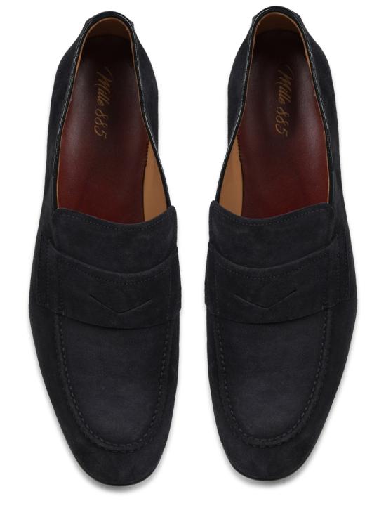  밀레 885 로퍼 GIGLIO VELOURDEEPNAVY BLUE - MILLE 885