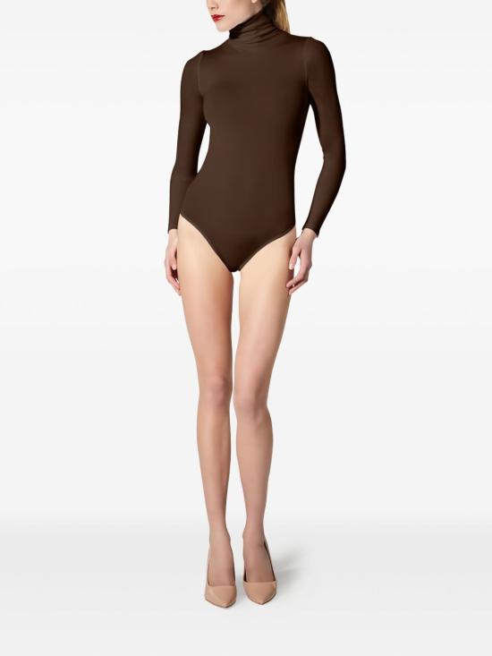 26FW 월포드 반팔 티셔츠 750844870 BROWN - WOLFORD