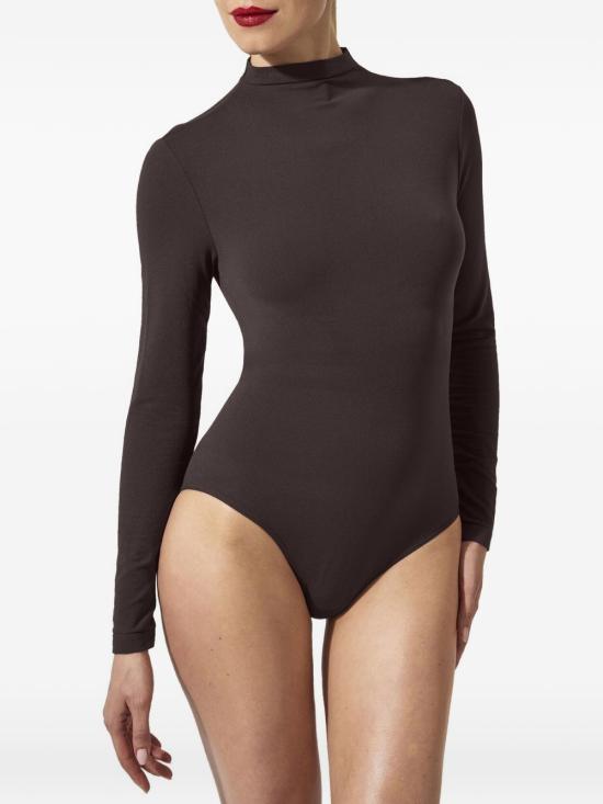 26FW 월포드 반팔 티셔츠 771224870 BROWN - WOLFORD