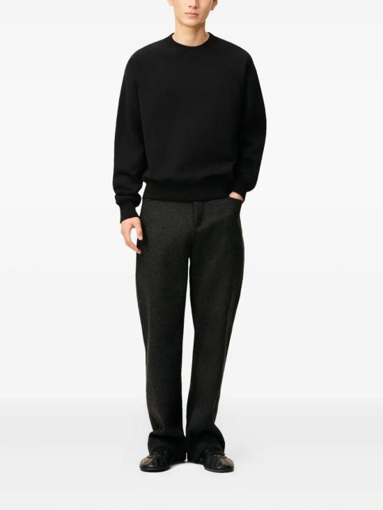 26FW 아미 코튼 드 하트 스웨트셔츠 USW757747001 BLACK - AMI