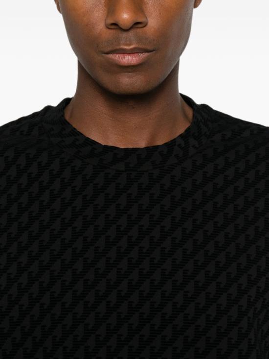 26FW 엠포리오 아르마니 스웨터 EM006874AF10013FC375 BLACK - EMPORIO ARMANI