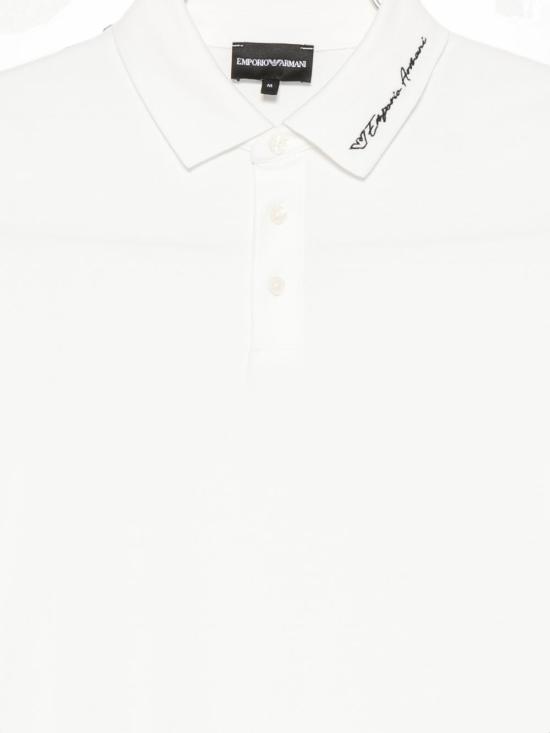 26FW 엠포리오 아르마니 반팔 티셔츠 EM007355AF10497U0003 WHITE - EMPORIO ARMANI