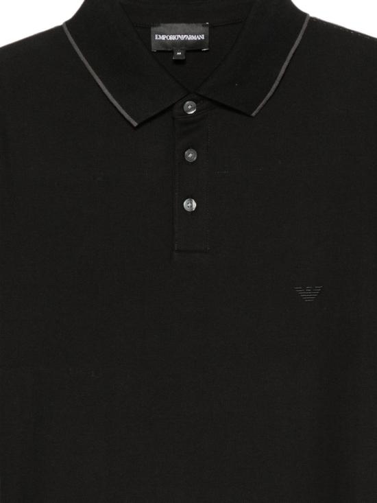 26FW 엠포리오 아르마니 반팔 티셔츠 EM007355AF10497UC001 BLACK - EMPORIO ARMANI