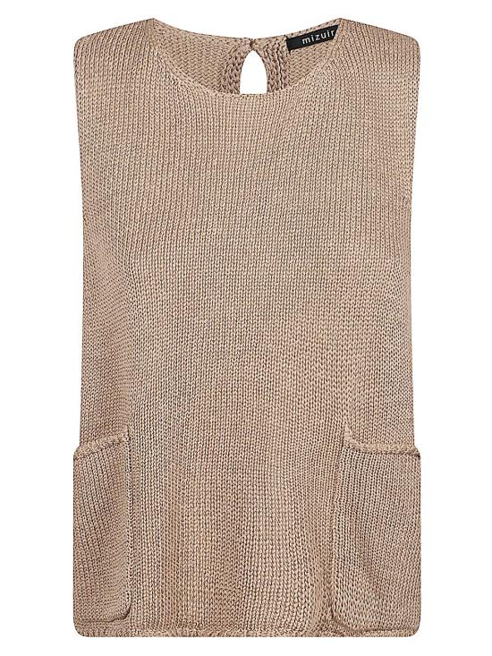 26SS MIZUIRO 스웨터 122006120 BEIGE