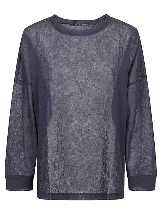 26SS MIZUIRO 스웨터 121007077 NAVY