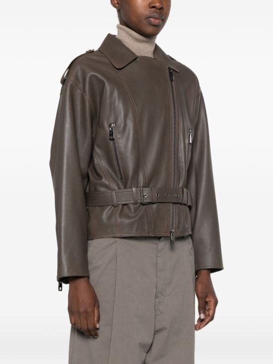 26FW 엠포리오 아르마니 미디 원피스 EW004958AF27024U6200 BROWN - EMPORIO ARMANI