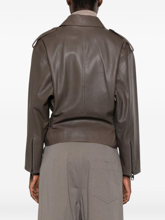 26FW 엠포리오 아르마니 미디 원피스 EW004958AF27024U6200 BROWN - EMPORIO ARMANI