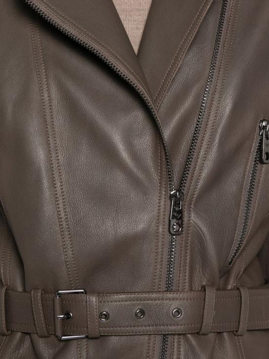 26FW 엠포리오 아르마니 미디 원피스 EW004958AF27024U6200 BROWN - EMPORIO ARMANI