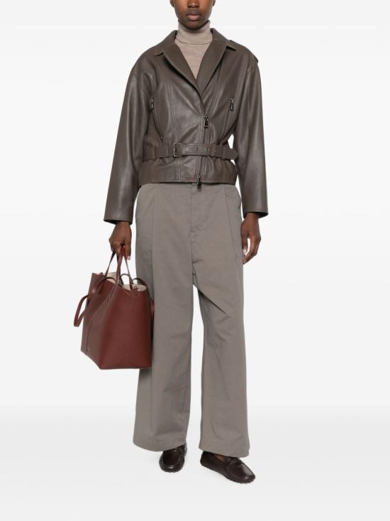 26FW 엠포리오 아르마니 미디 원피스 EW004958AF27024U6200 BROWN - EMPORIO ARMANI