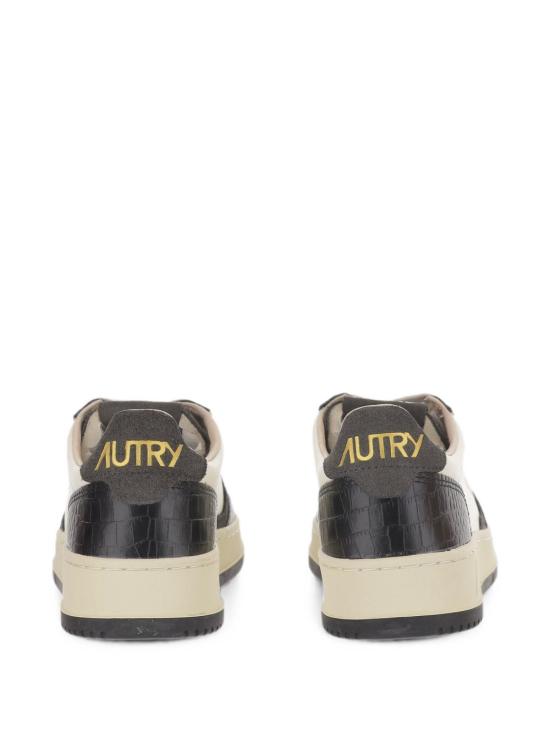 26FW 오트리 메달리스트 로우 레더 스니커즈 AULWCZ05 BLACK - AUTRY
