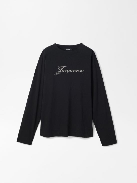 26FW 자크뮈스 반팔 티셔츠 26HTSU00351AJ00 990 BLACK