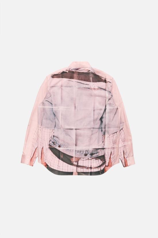 26FW 아크네 스튜디오 긴팔 셔츠 BB0711RWMNSHIR000030 415 PINK - ACNE STUDIOS