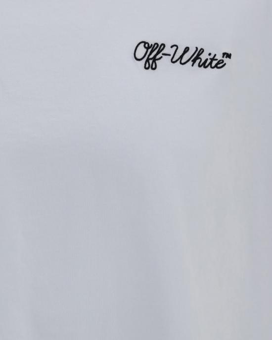 26FW 오프화이트 반팔 티셔츠 OMAA120F26JER005 100 WHITE - OFF WHITE