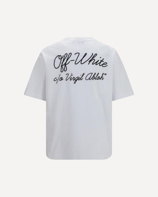 26FW 오프화이트 반팔 티셔츠 OMAA120F26JER005 100 WHITE - OFF WHITE