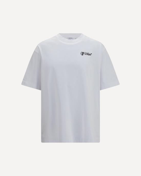 26FW 오프화이트 반팔 티셔츠 OMAA120F26JER005 100 WHITE