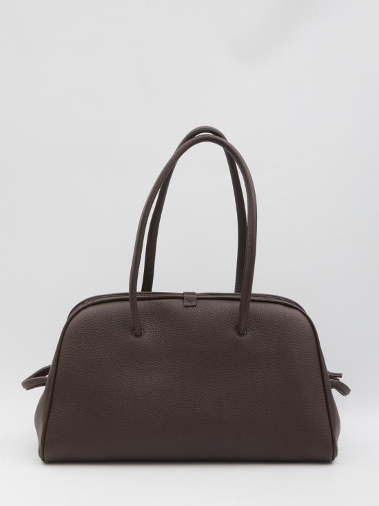26FW 자크뮈스 투리스모 소프트 볼링백 BAU00417AC03A03 880 DARKBROWN