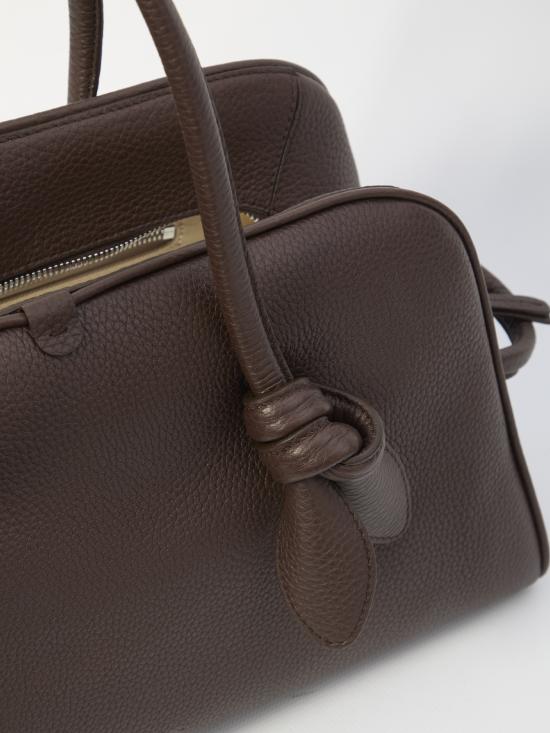26FW 자크뮈스 투리스모 소프트 볼링백 BAU00417AC03A03 880 DARKBROWN - JACQUEMUS