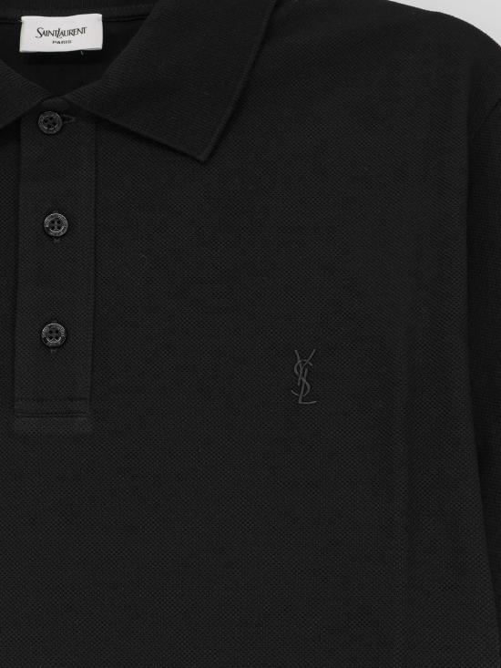 26FW 생로랑 반팔 티셔츠 A001BFY38EK 1000 BLACK - SAINT LAURENT