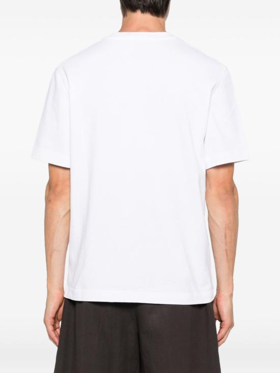 26FW 자크뮈스 반팔 티셔츠 25HTSM00133AJ00 100 WHITE - JACQUEMUS