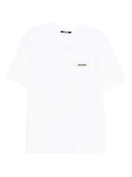 26FW 자크뮈스 반팔 티셔츠 25HTSM00133AJ00 100 WHITE