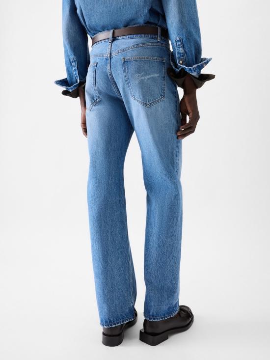 26FW 자크뮈스 스트레이트 팬츠 25HPAM00028AD00 33C BLUETABAC - JACQUEMUS