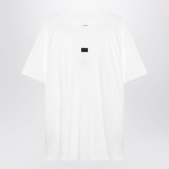 26FW MM6 메종마르지엘라 반팔 티셔츠 SH2GC0051M20048 101 OFFWHITE
