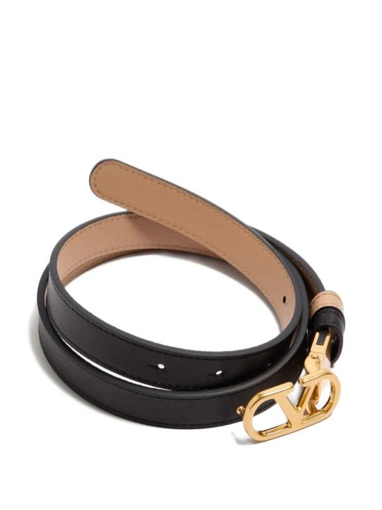 26FW 발렌티노 가라바니 레귤러 벨트 8W2T0SU8IYR DVW BLACK - VALENTINO GARAVANI