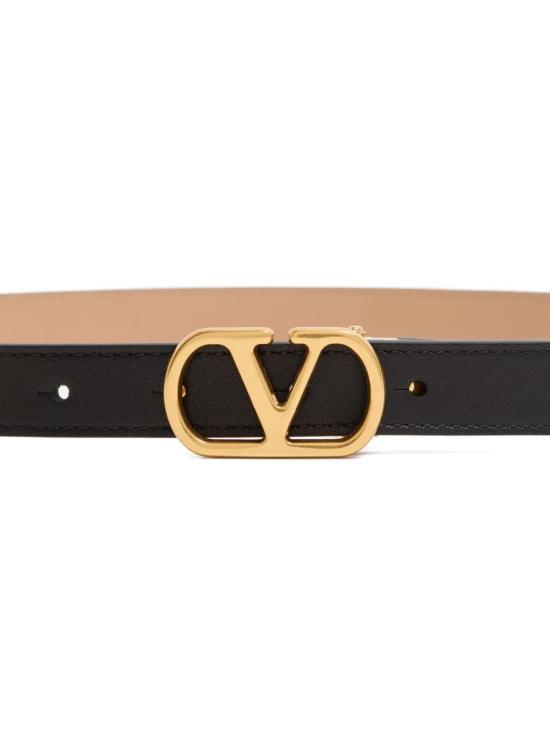 26FW 발렌티노 가라바니 레귤러 벨트 8W2T0SU8IYR DVW BLACK - VALENTINO GARAVANI
