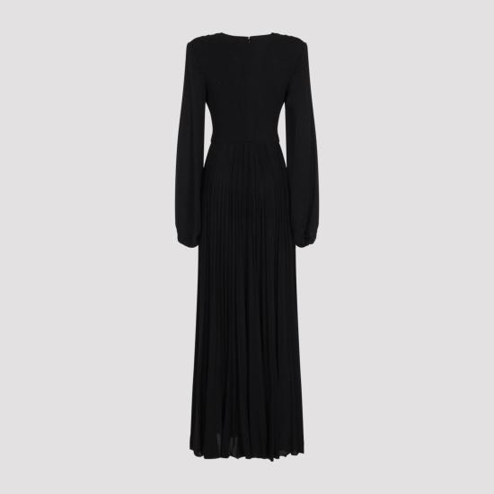 26FW 엘리자베타프랜치 미디 원피스 ABR1566E2 110 BLACK - ELISABETTA FRANCHI