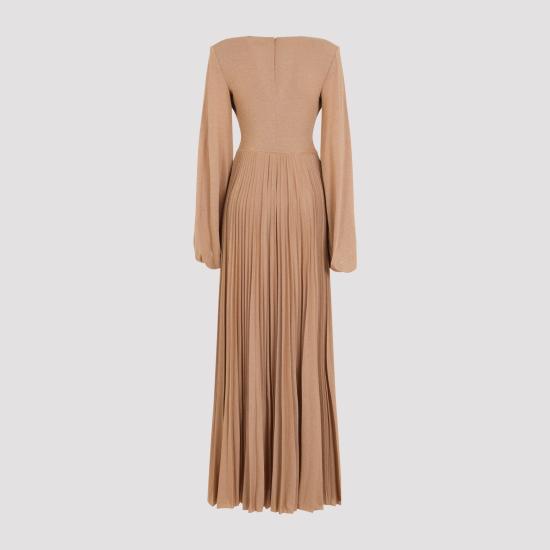 26FW 엘리자베타프랜치 미디 원피스 ABR1566E2 EV8 NUDE NEUTRALS - ELISABETTA FRANCHI