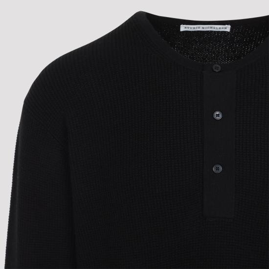 26FW 스튜디오 니콜슨 스웨터 CORINESNM1585 BLACK - STUDIO NICHOLSON