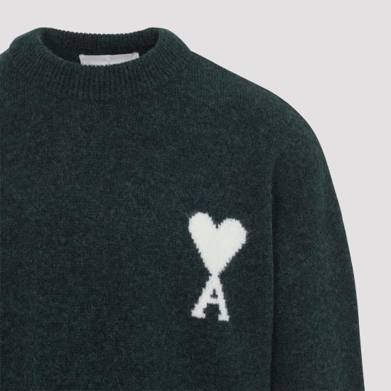 26FW 아미 ADC 크루넥 스웨터 UKS836KN0135 A279 GREEN - AMI
