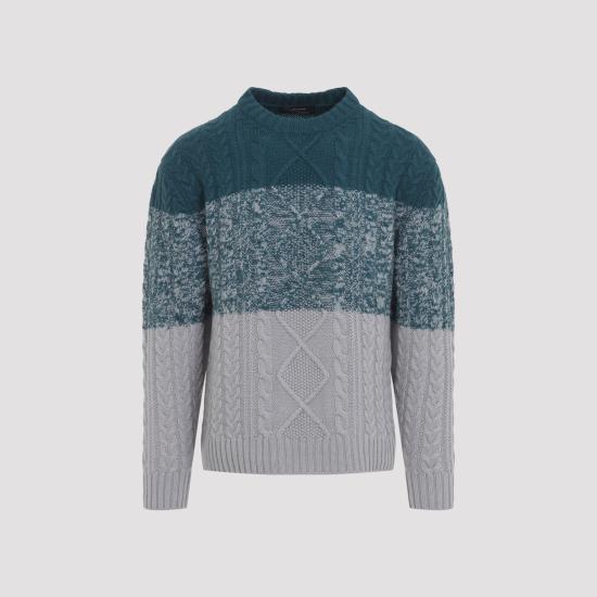 26FW 키톤 스웨터 UMK101207005 GRIGIO GREY - KITON