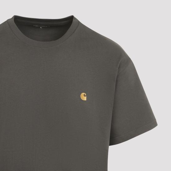 26FW 칼하트 WIP 숏슬리브 체이스 티셔츠 I0263913X9XX SHUNGITE GREY - CARHARTT WIP