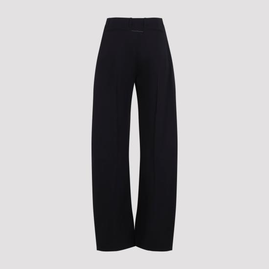26FW MM6 메종마르지엘라 스트레이트 팬츠 S52KA0582M36019 900 BLACK - MM6 MAISON MARGIELA