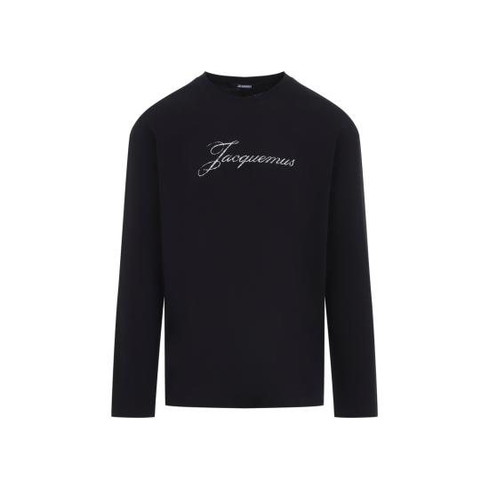 26FW 자크뮈스 반팔 티셔츠 TSU00351AJ00289 990 BLACK