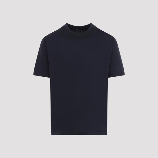 26FW 키톤 반팔 티셔츠 UMC023K06R491102D BLU BLUE - KITON