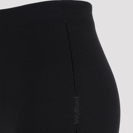 26FW 월포드 스트레이트 팬츠 53500 7005 BLACK - WOLFORD
